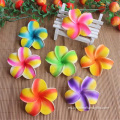 Classic Colorful Eva Foam Plumeria Hair Pick